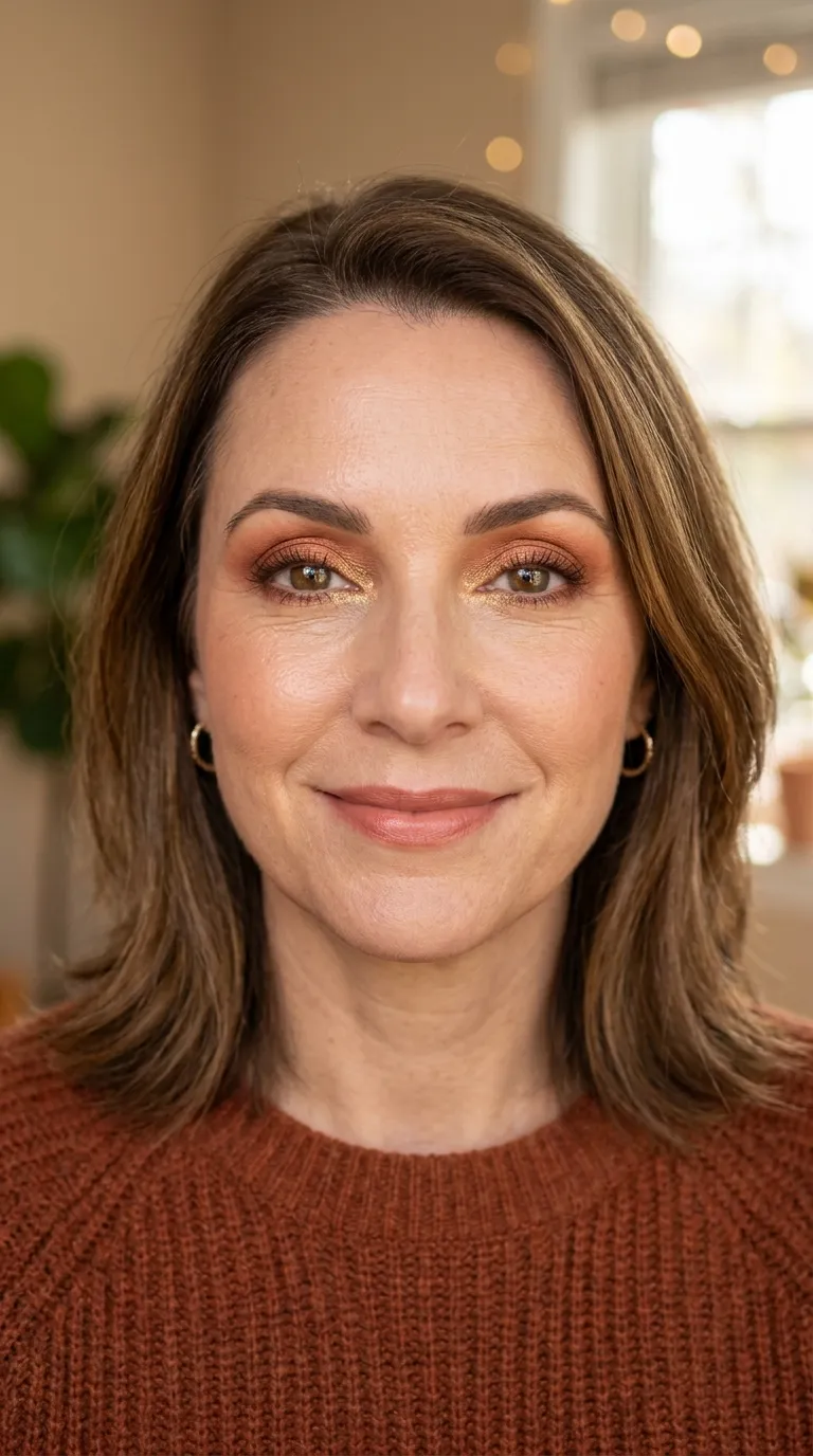 16 Colorful Eye Makeup Ideas for Mature Eyes Over 40 5 16 Colorful Eye Makeup Ideas for Mature Eyes Over 40