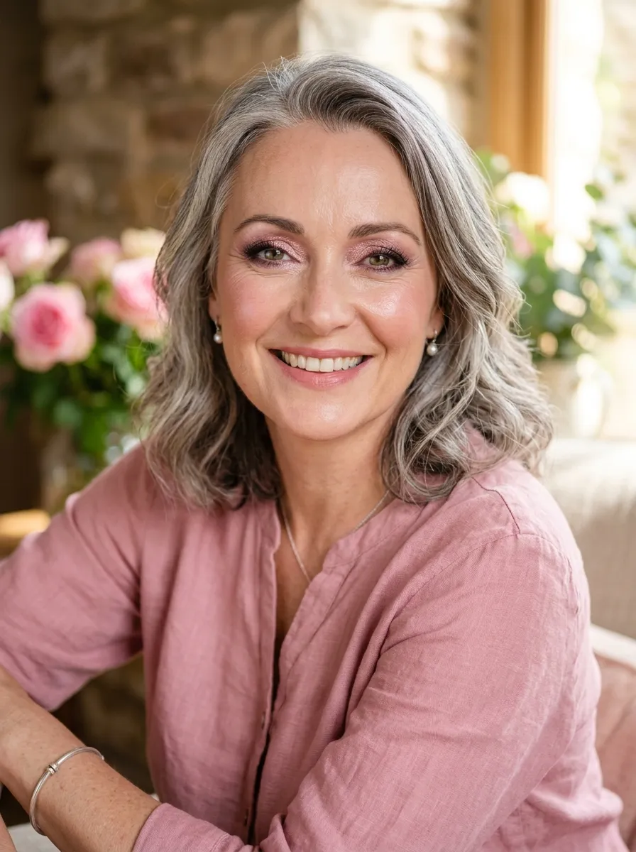 16 Colorful Eye Makeup Ideas for Mature Eyes Over 40 10 16 Colorful Eye Makeup Ideas for Mature Eyes Over 40