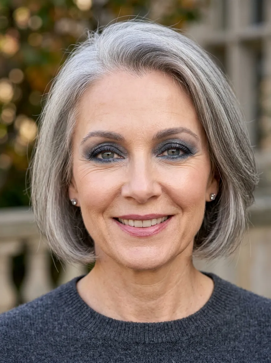 16 Colorful Eye Makeup Ideas for Mature Eyes Over 40 11 16 Colorful Eye Makeup Ideas for Mature Eyes Over 40