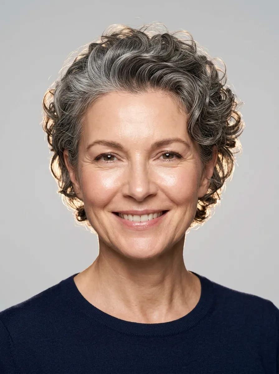 16 Curly Short Haircuts for Women Over 60 That Add Bounce in 2026