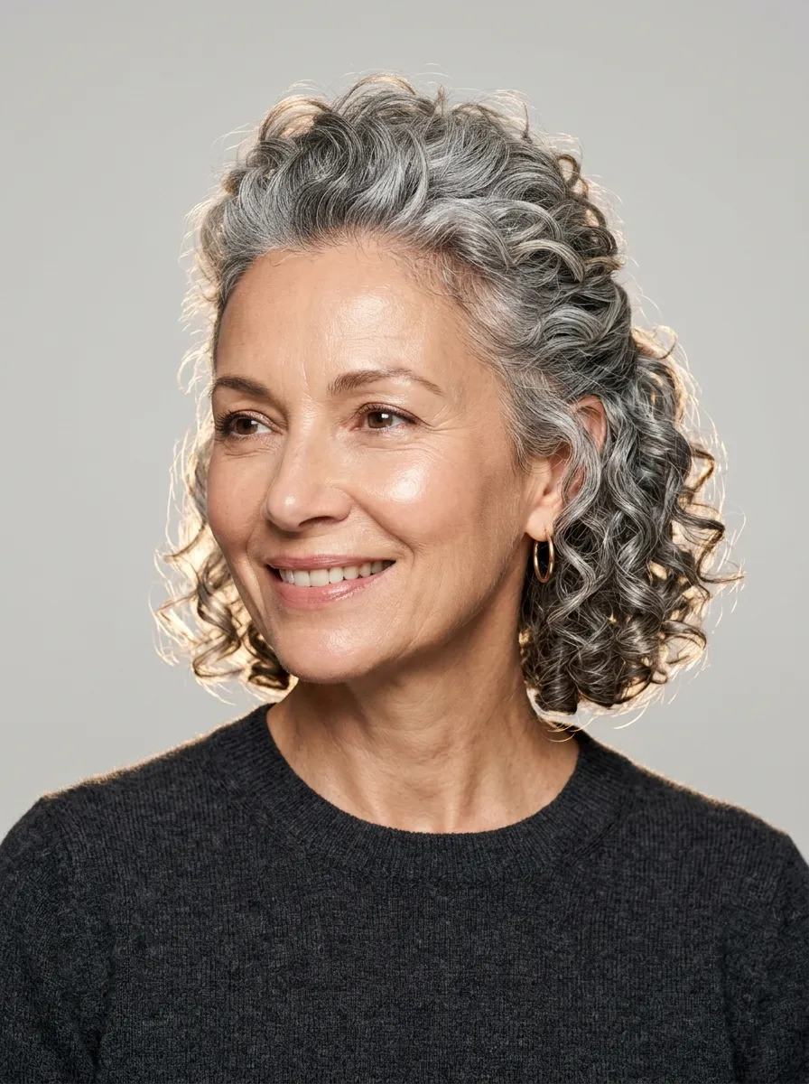 16 Curly Short Haircuts for Women Over 60 That Add Bounce in 2026