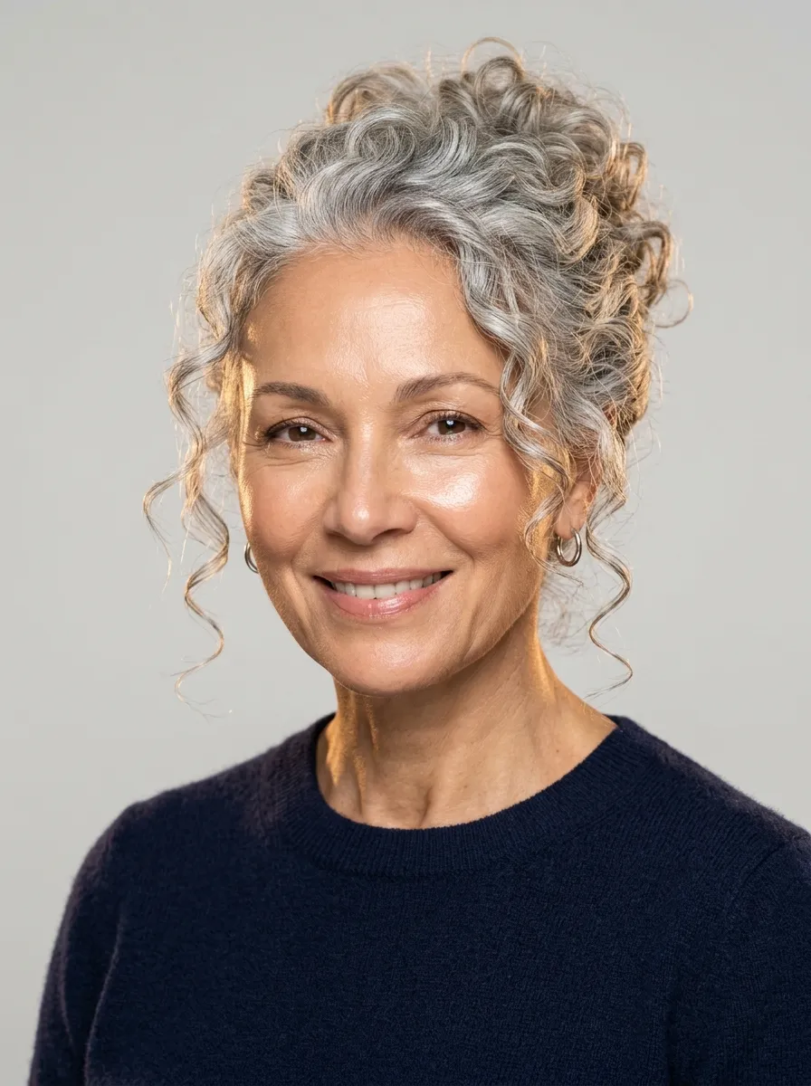 16 Curly Short Haircuts for Women Over 60 That Add Bounce in 2026