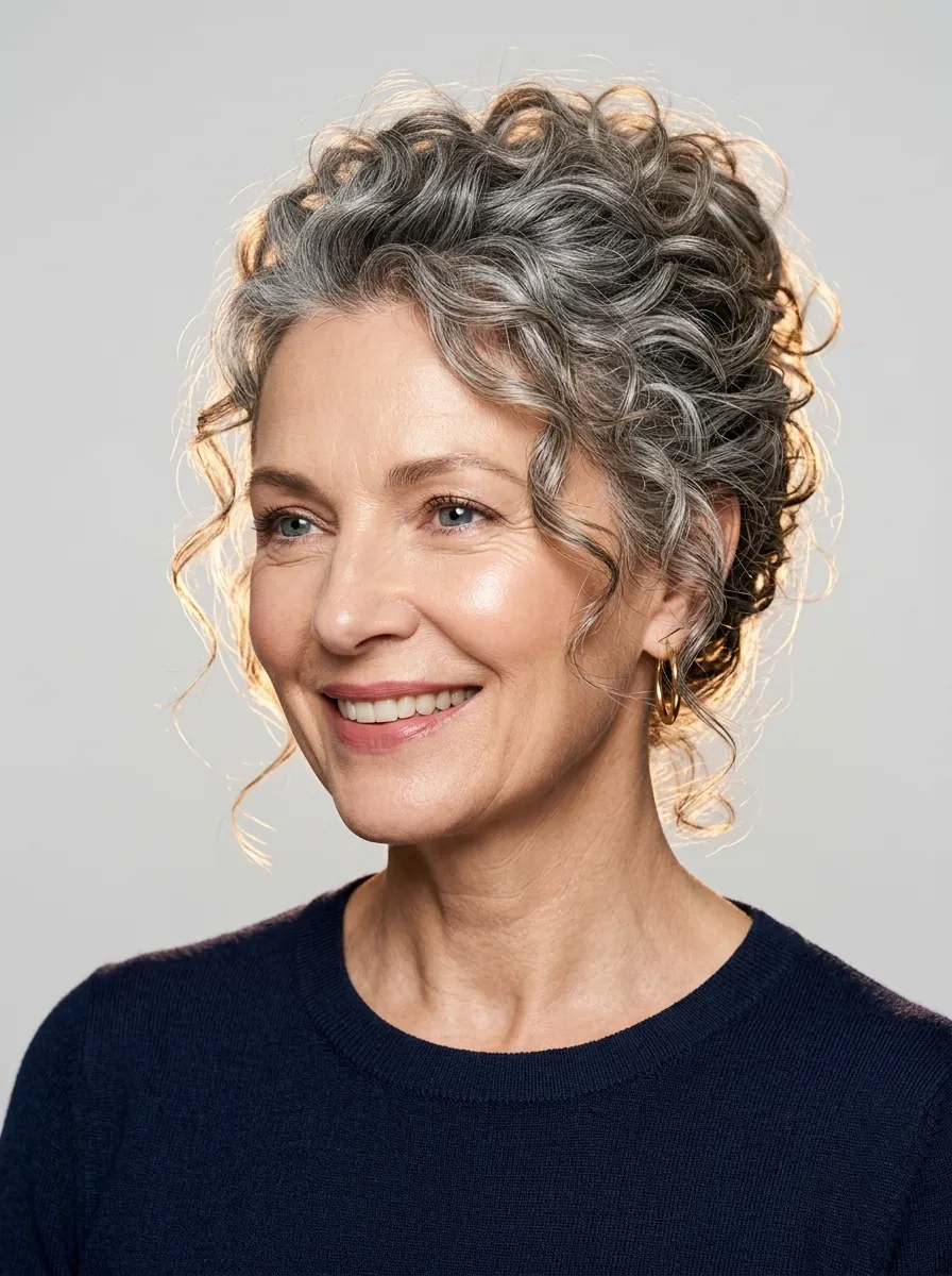 16 Curly Short Haircuts for Women Over 60 That Add Bounce in 2026