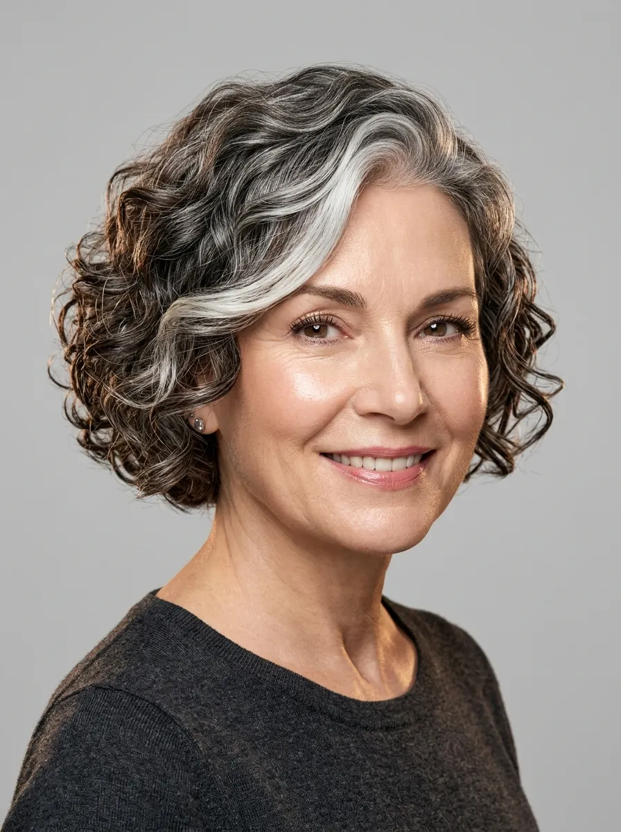 16 Curly Short Haircuts for Women Over 60 That Add Bounce in 2026