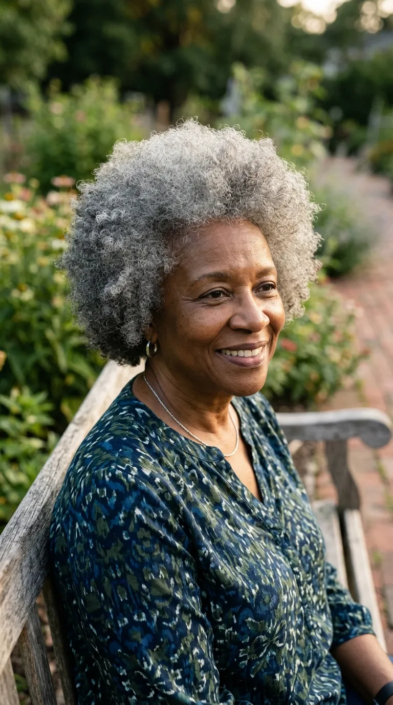 21 Gorgeous Gray Hair Hairstyles for Older Black Women That Feel Modern and Effortless 3 21 Gorgeous Gray Hair Hairstyles for Older Black Women That Feel Modern and Effortless