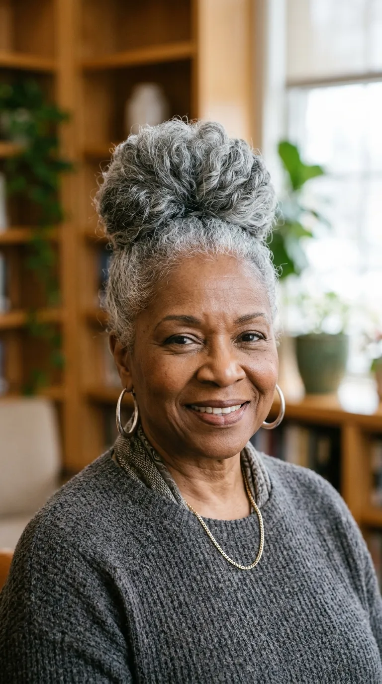 21 Gorgeous Gray Hair Hairstyles for Older Black Women That Feel Modern and Effortless 21 21 Gorgeous Gray Hair Hairstyles for Older Black Women That Feel Modern and Effortless