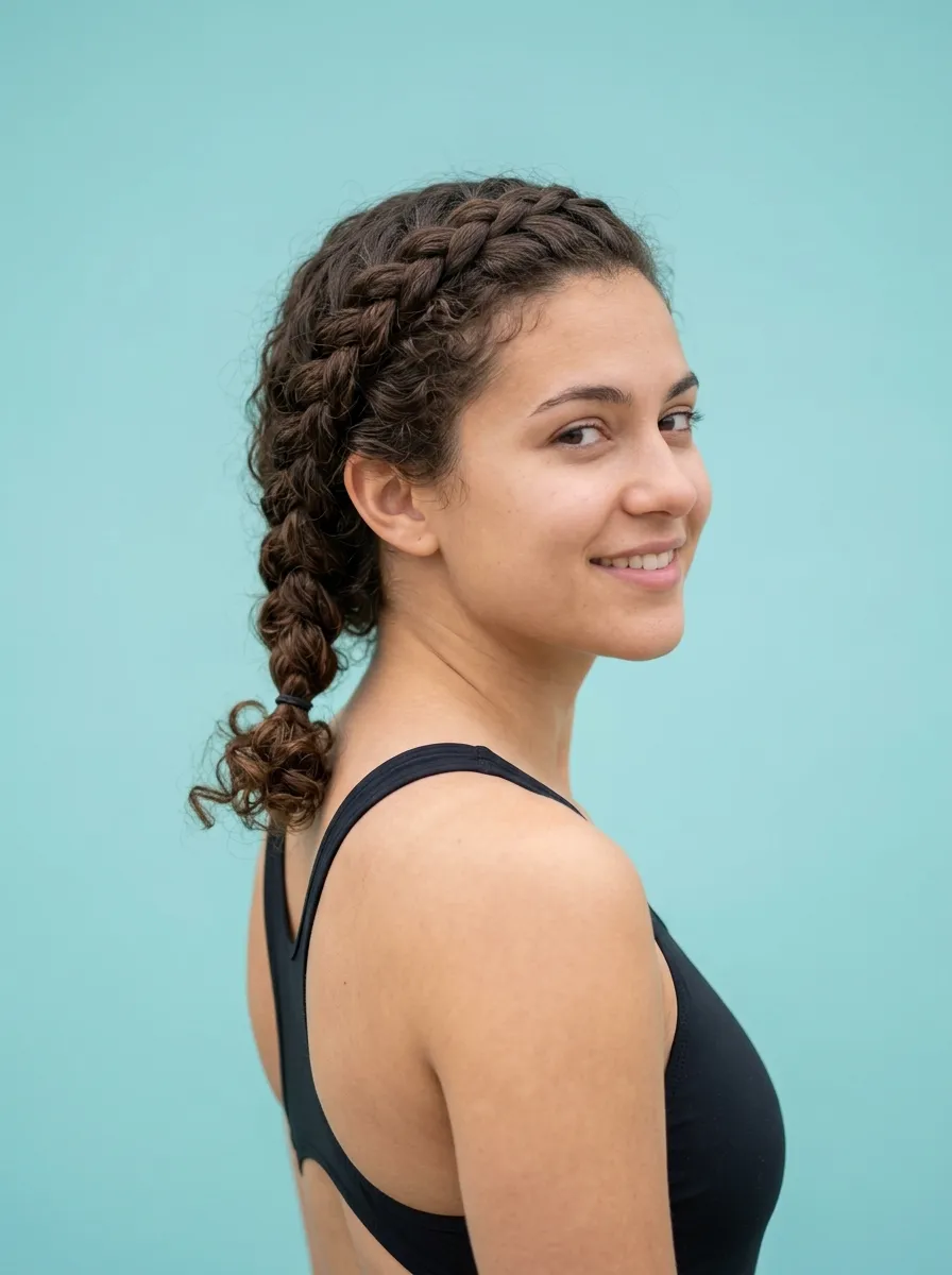 20 Hairstyles for the Pool for Women With Curly Hair