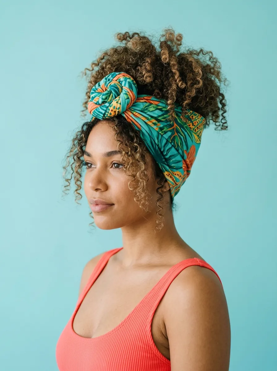 20 Hairstyles for the Pool for Women With Curly Hair
