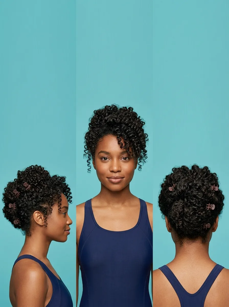 20 Hairstyles for the Pool for Women With Curly Hair