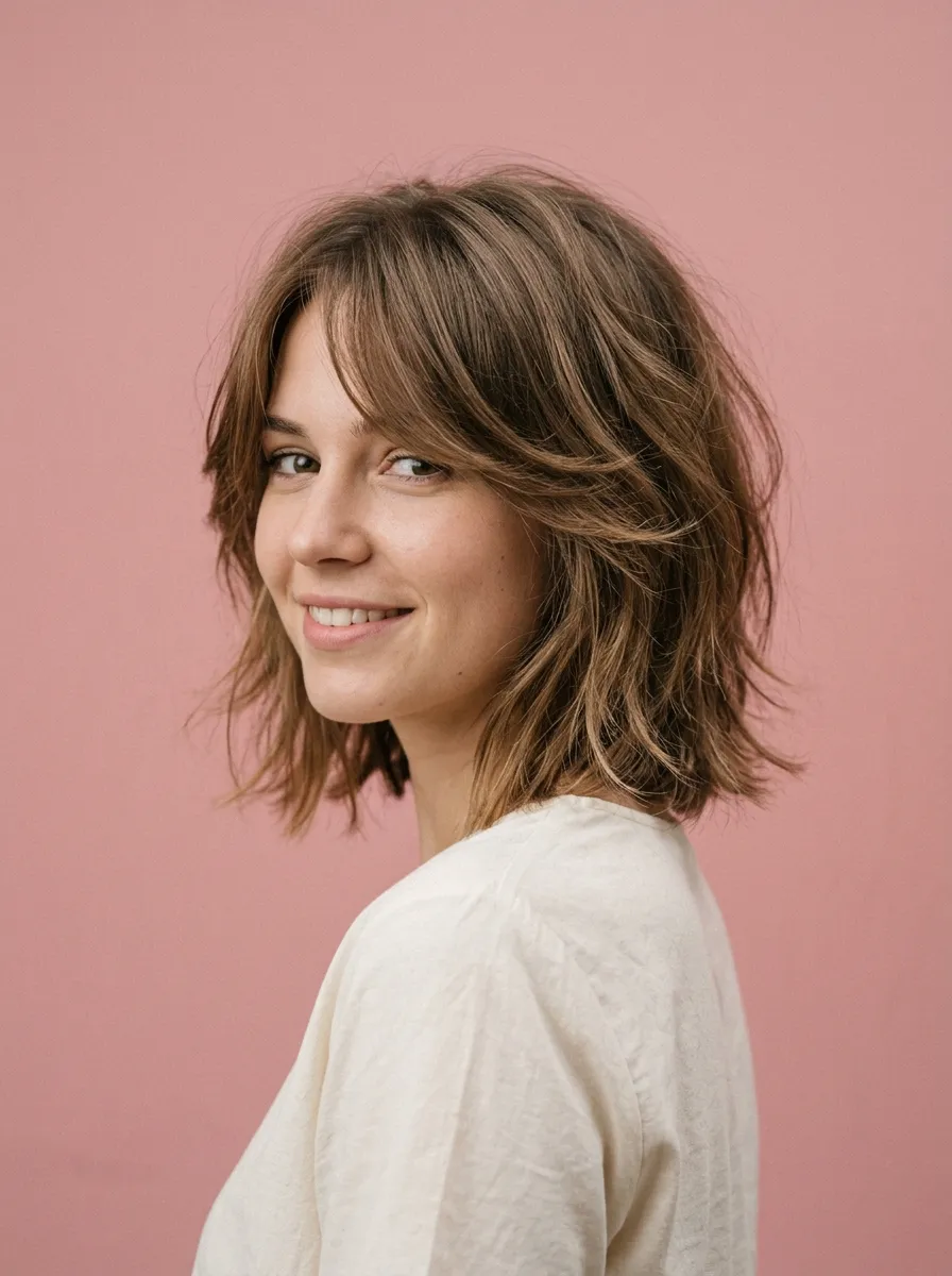 24 Shaggy Bob Hairstyles for Fine Hair That Add Volume 3 24 Shaggy Bob Hairstyles for Fine Hair That Add Volume