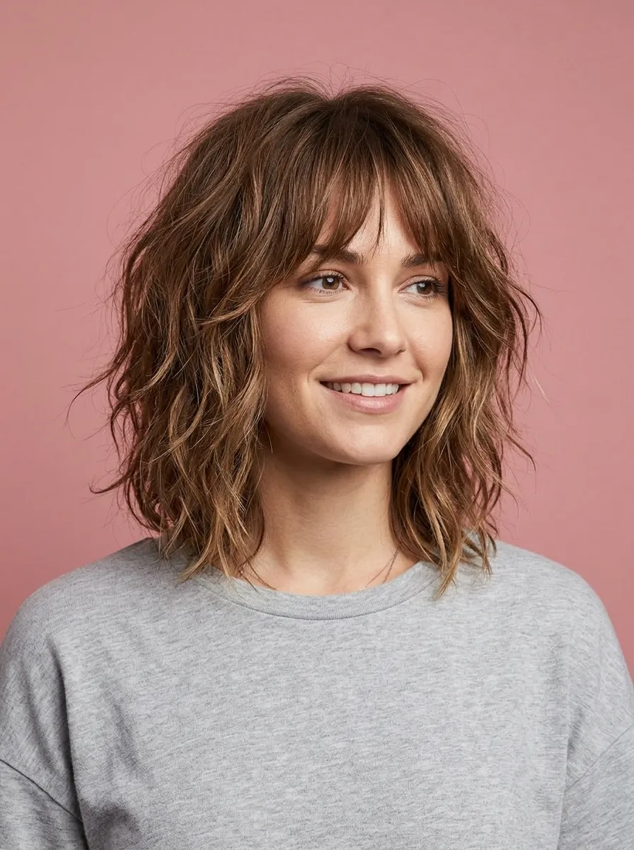 24 Shaggy Bob Hairstyles for Fine Hair That Add Volume 6 24 Shaggy Bob Hairstyles for Fine Hair That Add Volume