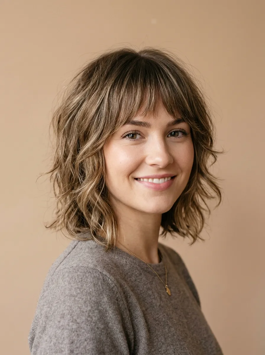 24 Shaggy Bob Hairstyles for Fine Hair That Add Volume 8 24 Shaggy Bob Hairstyles for Fine Hair That Add Volume