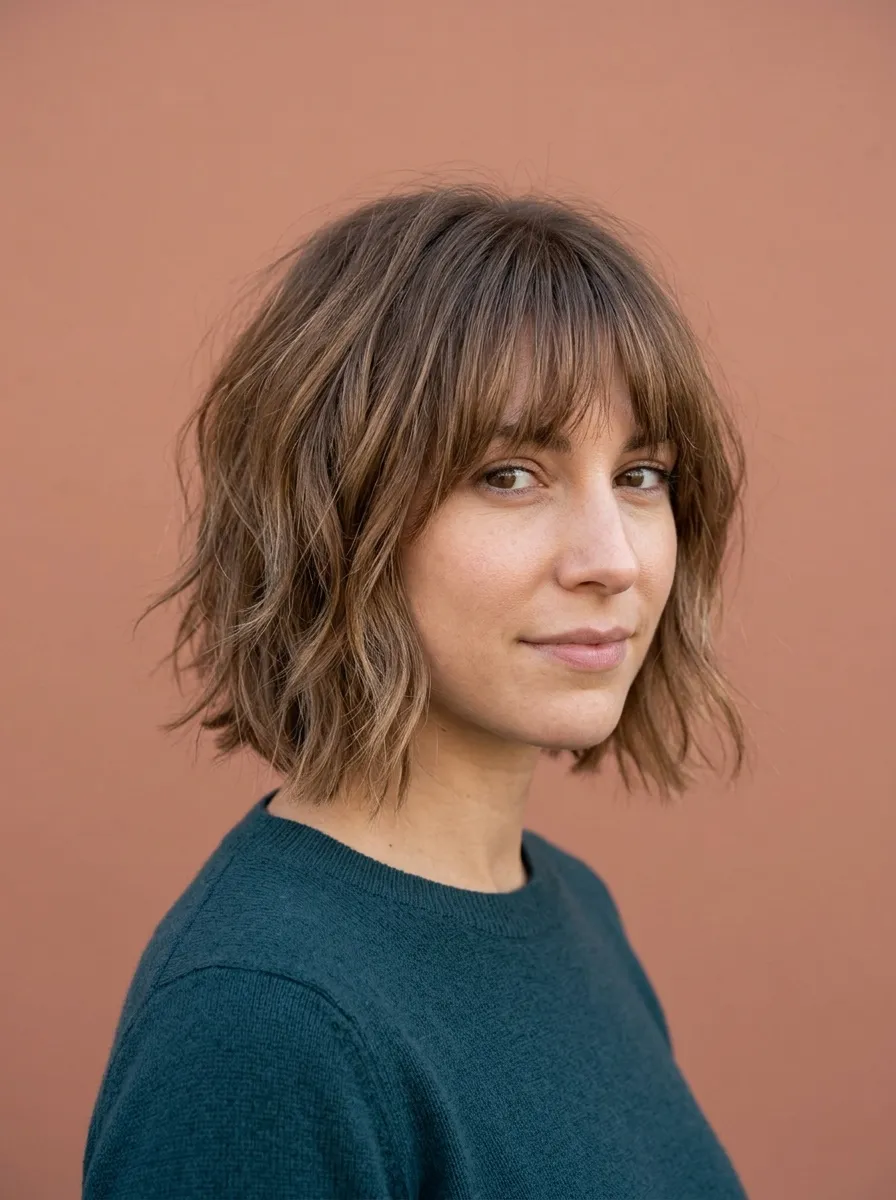 24 Shaggy Bob Hairstyles for Fine Hair That Add Volume 11 24 Shaggy Bob Hairstyles for Fine Hair That Add Volume