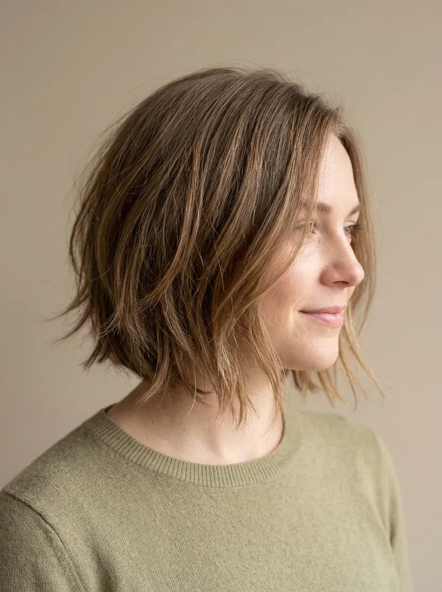 24 Shaggy Bob Hairstyles for Fine Hair That Add Volume 16 24 Shaggy Bob Hairstyles for Fine Hair That Add Volume