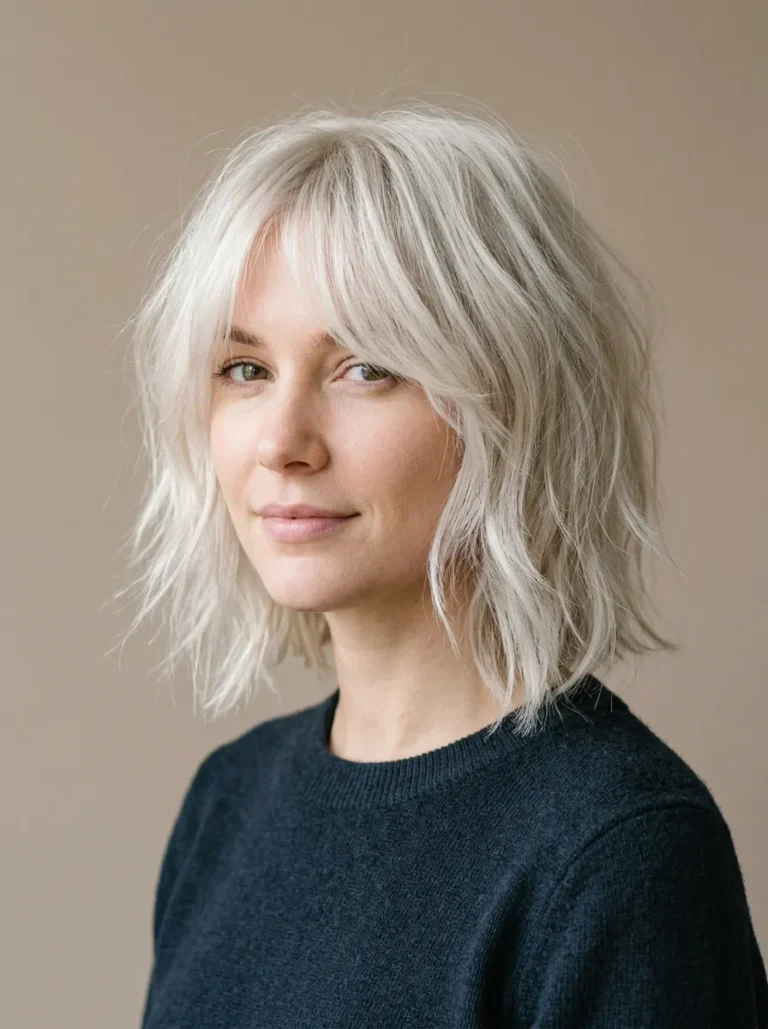 24 Shaggy Bob Hairstyles for Fine Hair That Add Volume