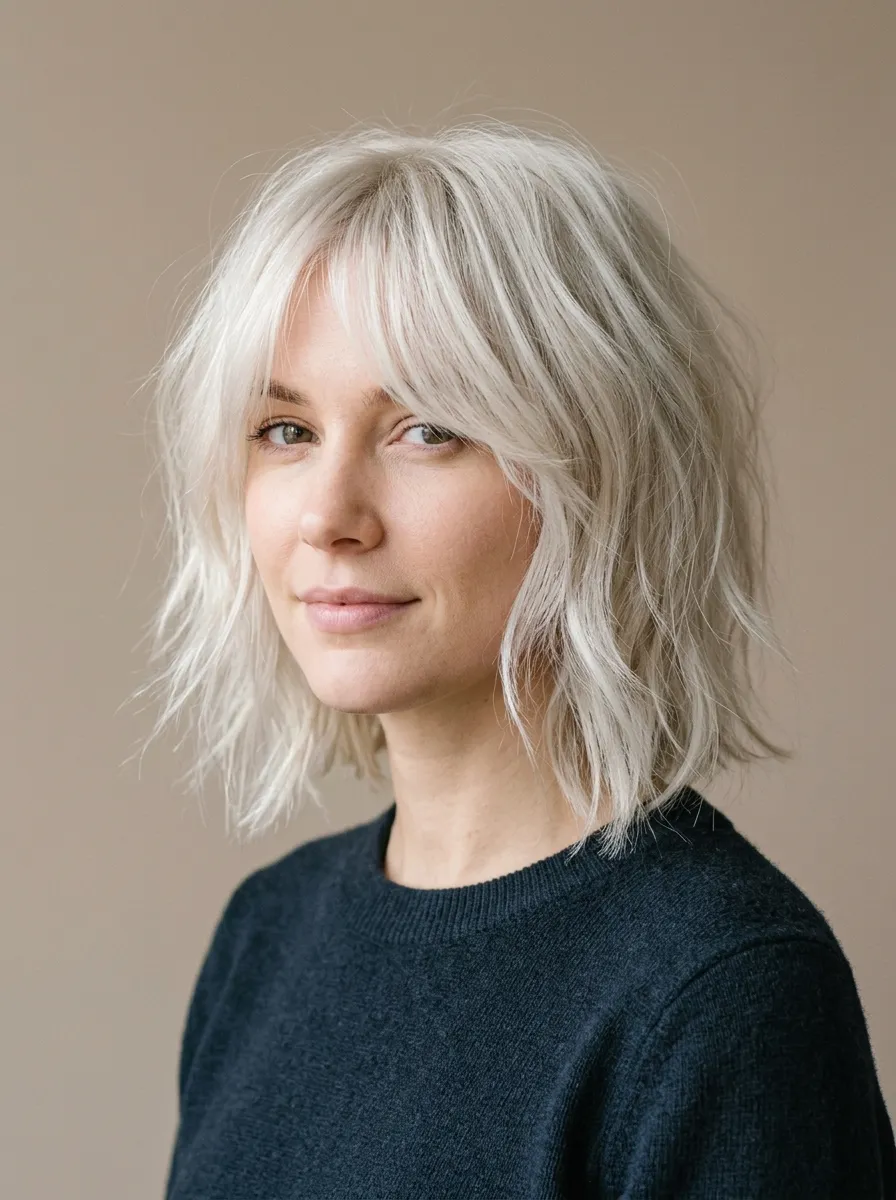 24 Shaggy Bob Hairstyles for Fine Hair That Add Volume 24 24 Shaggy Bob Hairstyles for Fine Hair That Add Volume