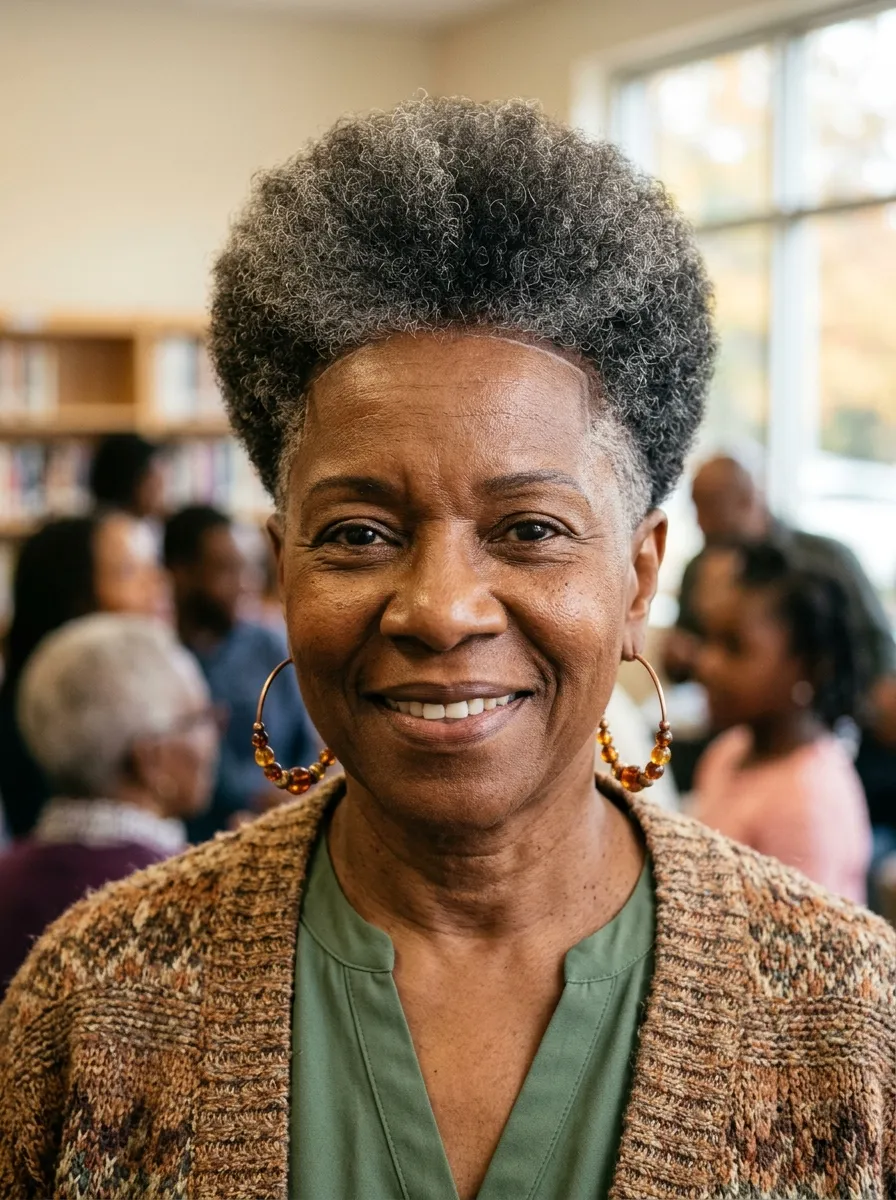 19 Bold & Chic Shaved Hairstyles for Mature Black Women—Low-Maintenance Looks