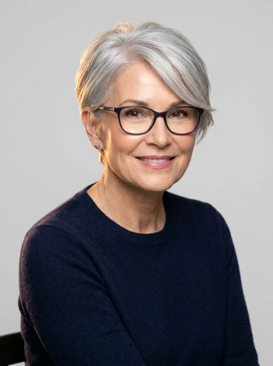 20 Short Haircuts for Women Over 60 That Style Fast and Grow Out Beautifully