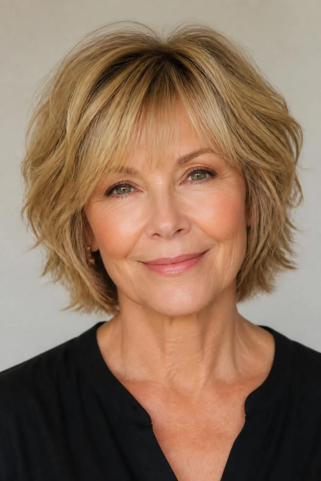 23 Short Shag Haircuts for Women Over 60 That Are Effortlessly Stylish 8 23 Short Shag Haircuts for Women Over 60 That Are Effortlessly Stylish