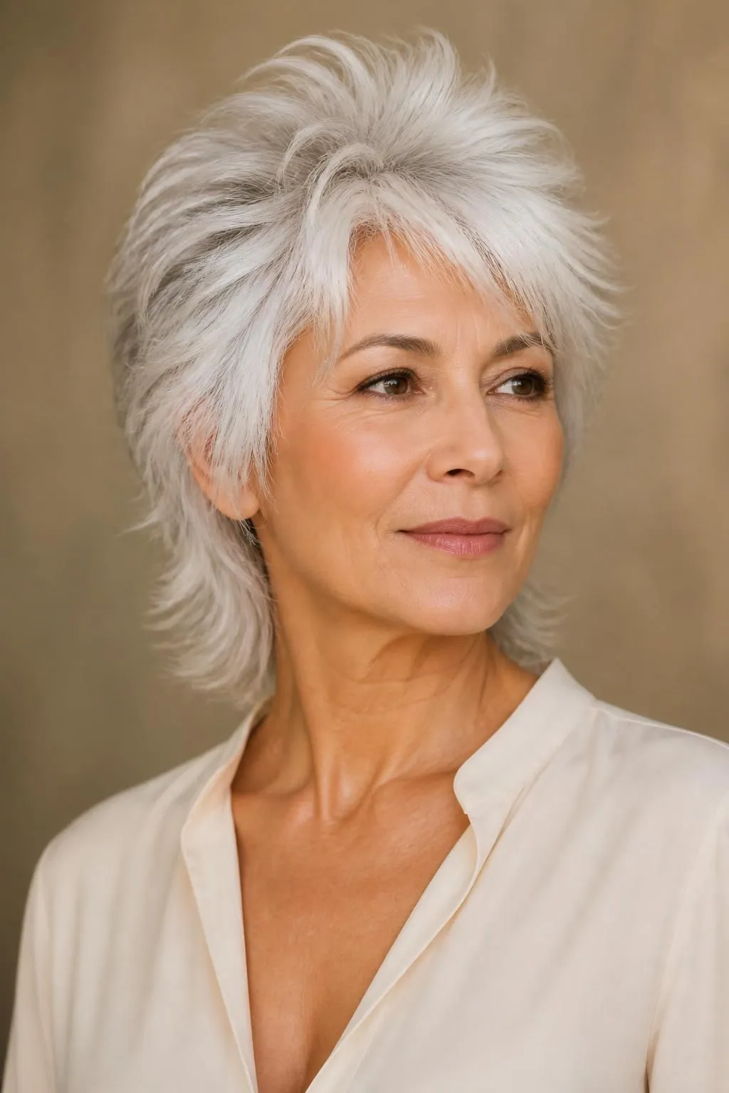 23 Short Shag Haircuts for Women Over 60 That Are Effortlessly Stylish 12 23 Short Shag Haircuts for Women Over 60 That Are Effortlessly Stylish