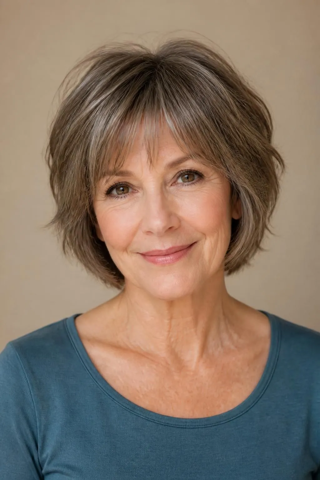 23 Short Shag Haircuts for Women Over 60 That Are Effortlessly Stylish 14 23 Short Shag Haircuts for Women Over 60 That Are Effortlessly Stylish