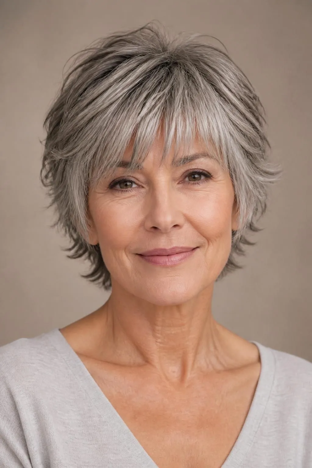 23 Short Shag Haircuts for Women Over 60 That Are Effortlessly Stylish 18 23 Short Shag Haircuts for Women Over 60 That Are Effortlessly Stylish