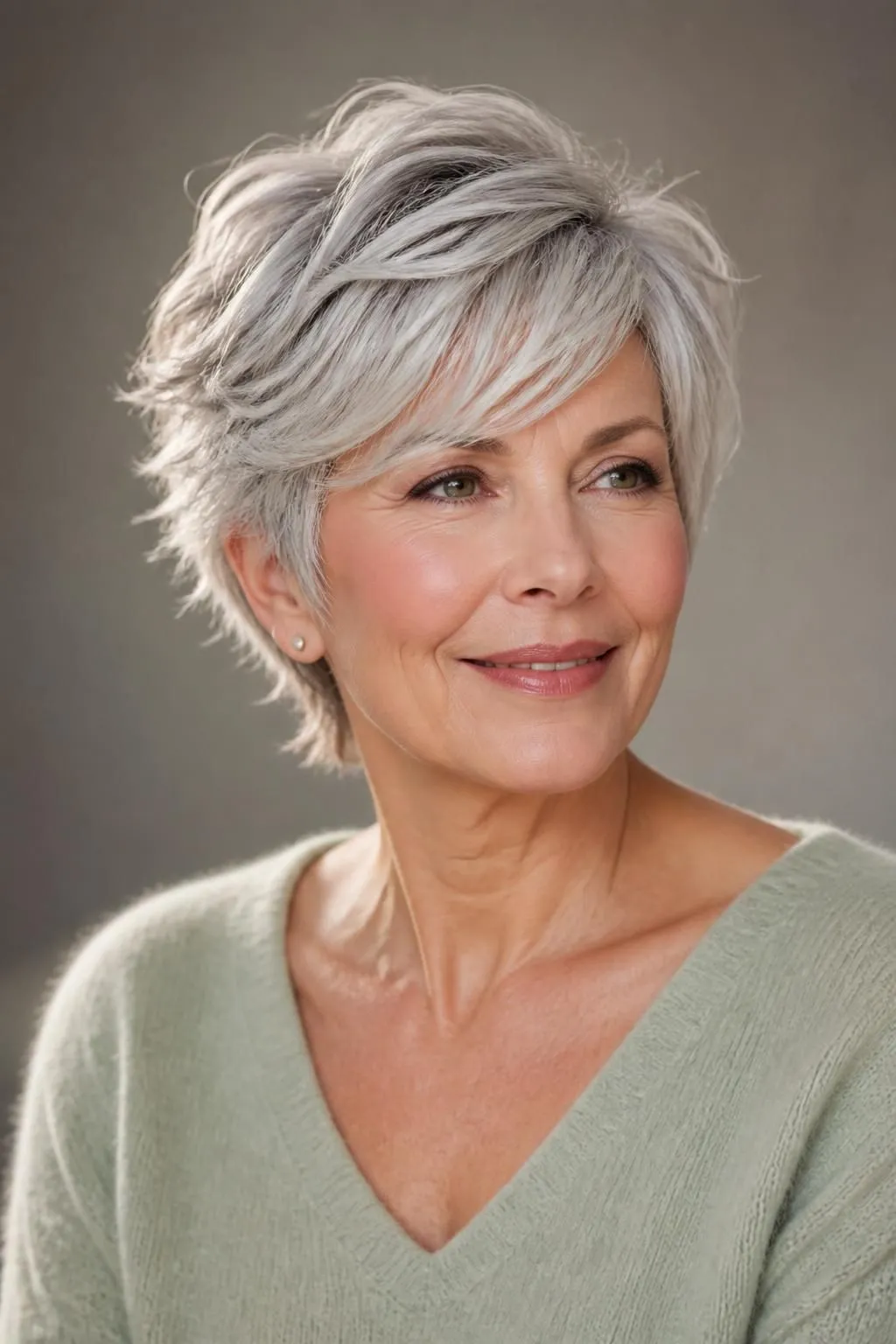 23 Short Shag Haircuts for Women Over 60 That Are Effortlessly Stylish 21 23 Short Shag Haircuts for Women Over 60 That Are Effortlessly Stylish