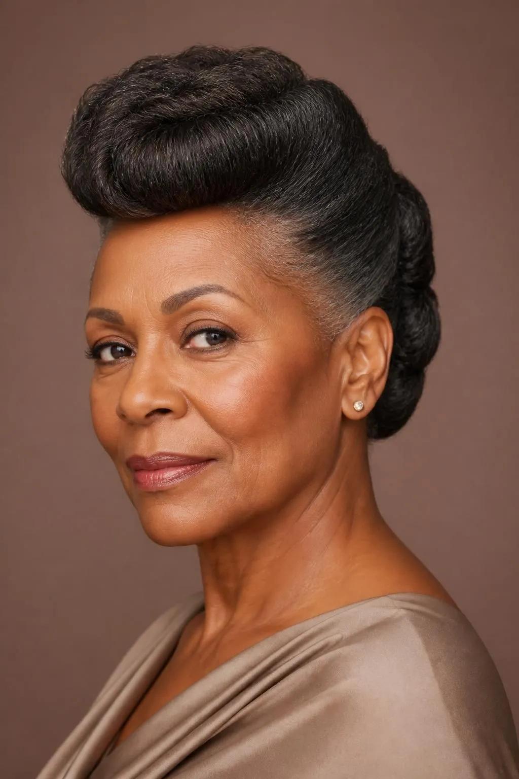 Elegant Updo Hairstyles for Black Women Over 50: Timeless Looks That Shine