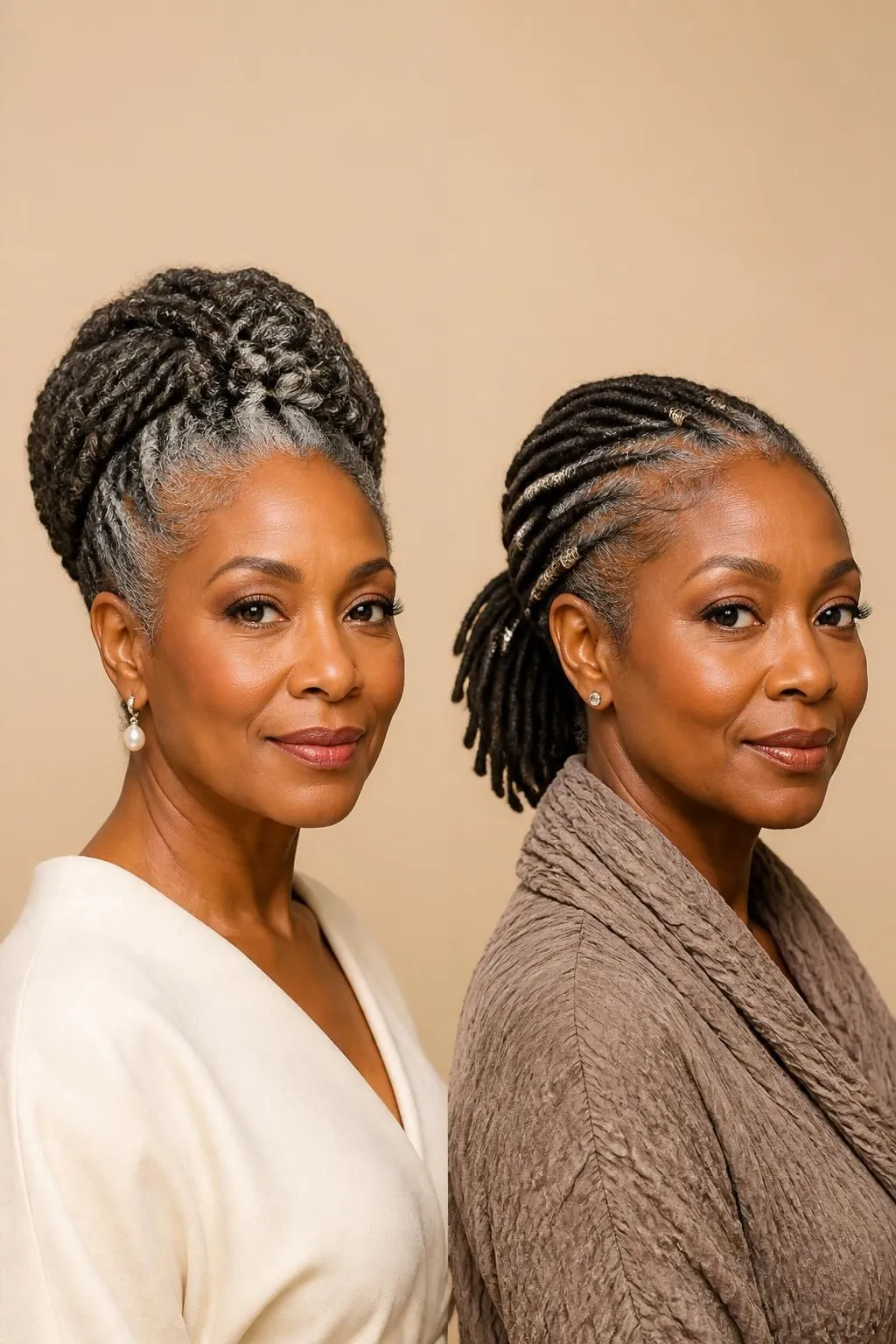 Elegant Updo Hairstyles for Black Women Over 50: Timeless Looks That Shine