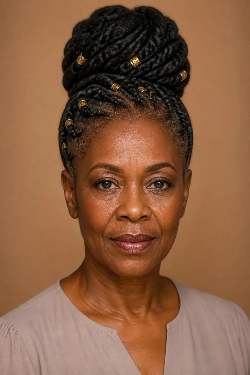 Elegant Updo Hairstyles for Black Women Over 50: Timeless Looks That Shine
