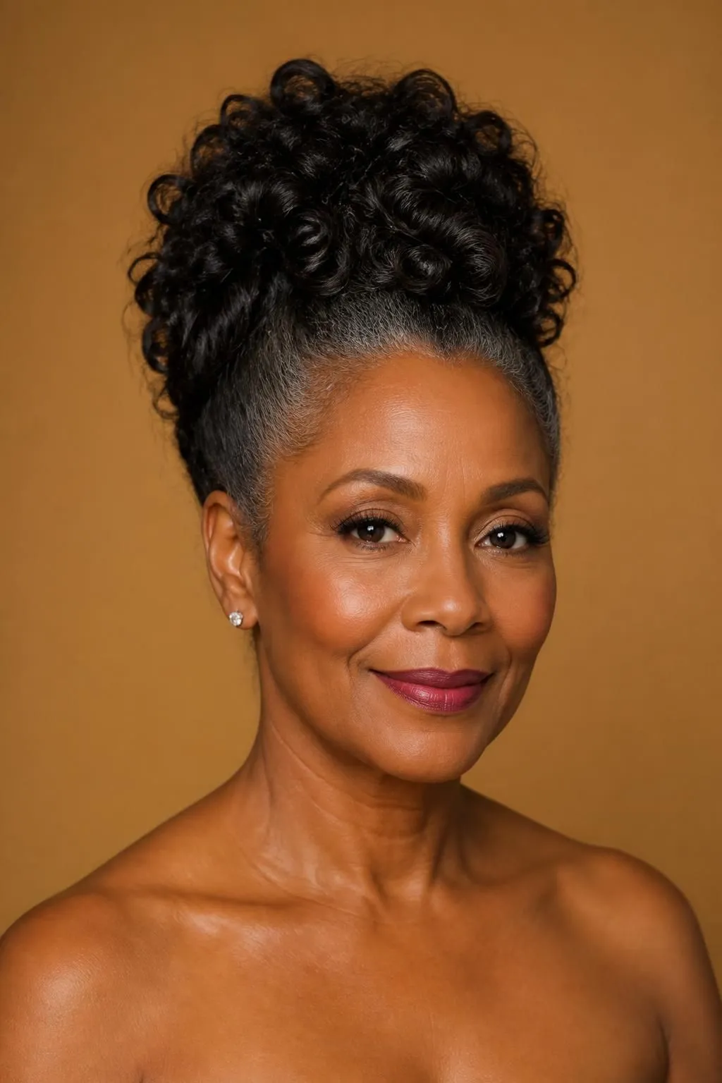 Elegant Updo Hairstyles for Black Women Over 50: Timeless Looks That Shine
