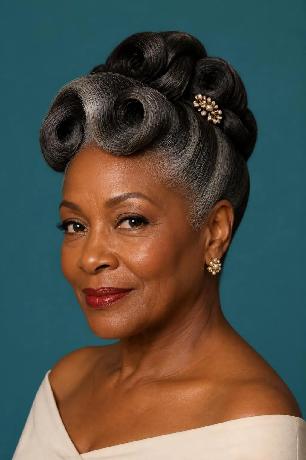 Elegant Updo Hairstyles for Black Women Over 50: Timeless Looks That Shine