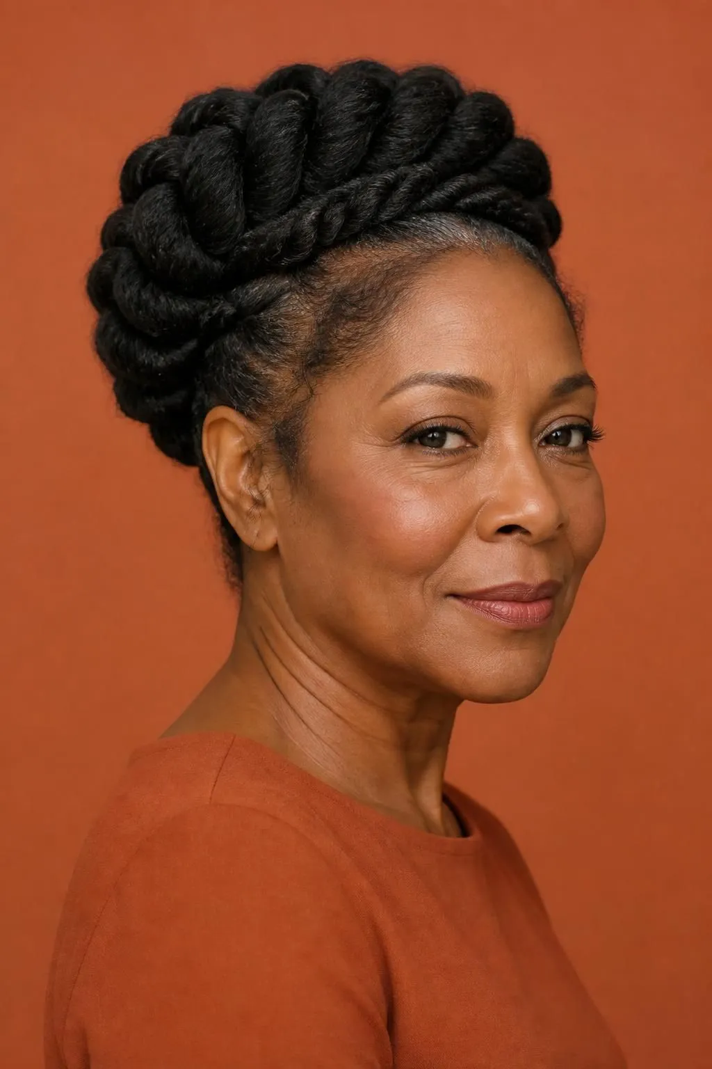Elegant Updo Hairstyles for Black Women Over 50: Timeless Looks That Shine