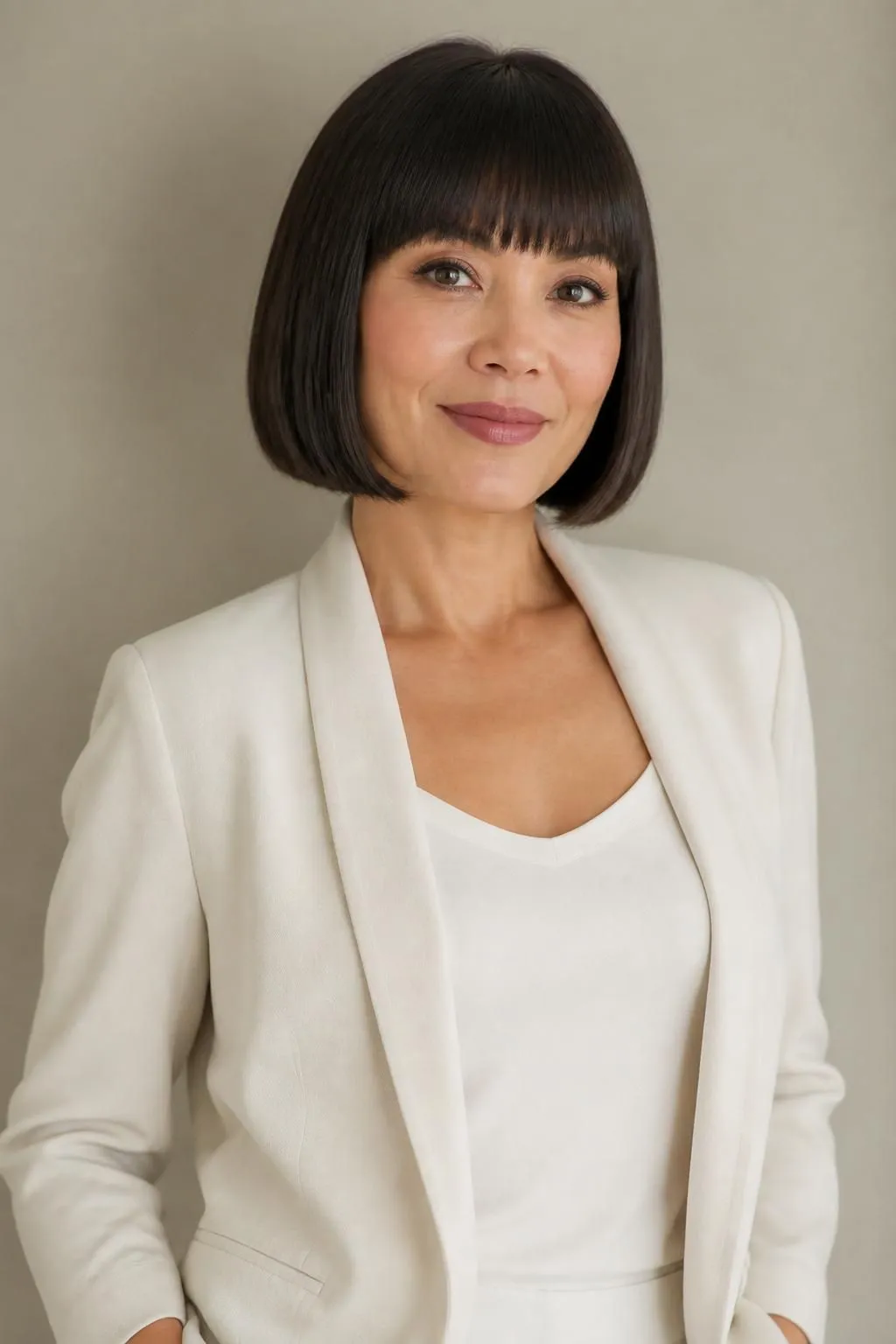 26 Modern Bangs Hairstyles for Women Over 40: Flattering Cuts for Every Face Shape 2 26 Modern Bangs Hairstyles for Women Over 40: Flattering Cuts for Every Face Shape