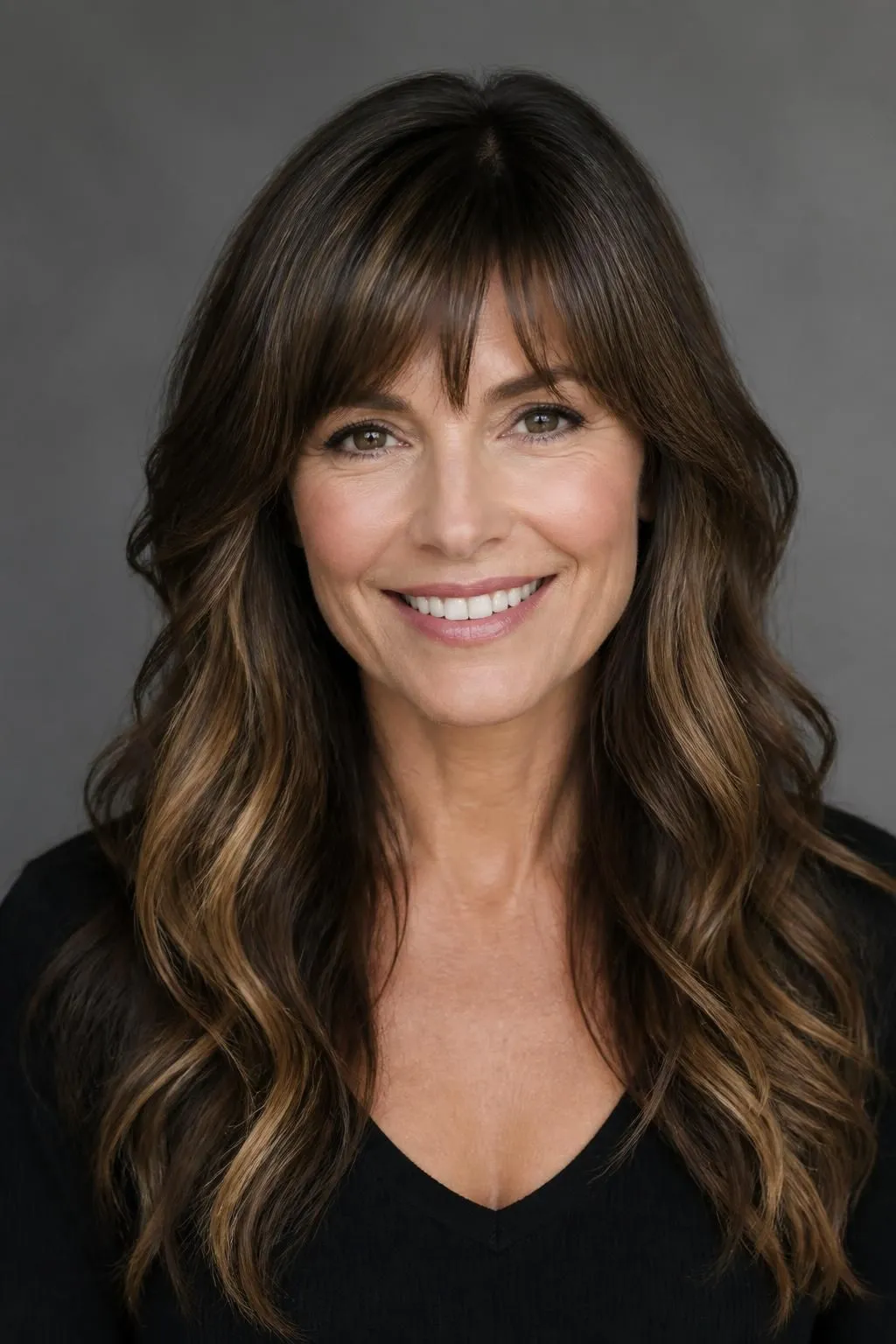 26 Modern Bangs Hairstyles for Women Over 40: Flattering Cuts for Every Face Shape 17 26 Modern Bangs Hairstyles for Women Over 40: Flattering Cuts for Every Face Shape