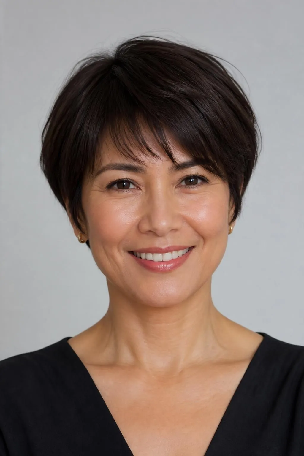 26 Modern Bangs Hairstyles for Women Over 40: Flattering Cuts for Every Face Shape 19 26 Modern Bangs Hairstyles for Women Over 40: Flattering Cuts for Every Face Shape