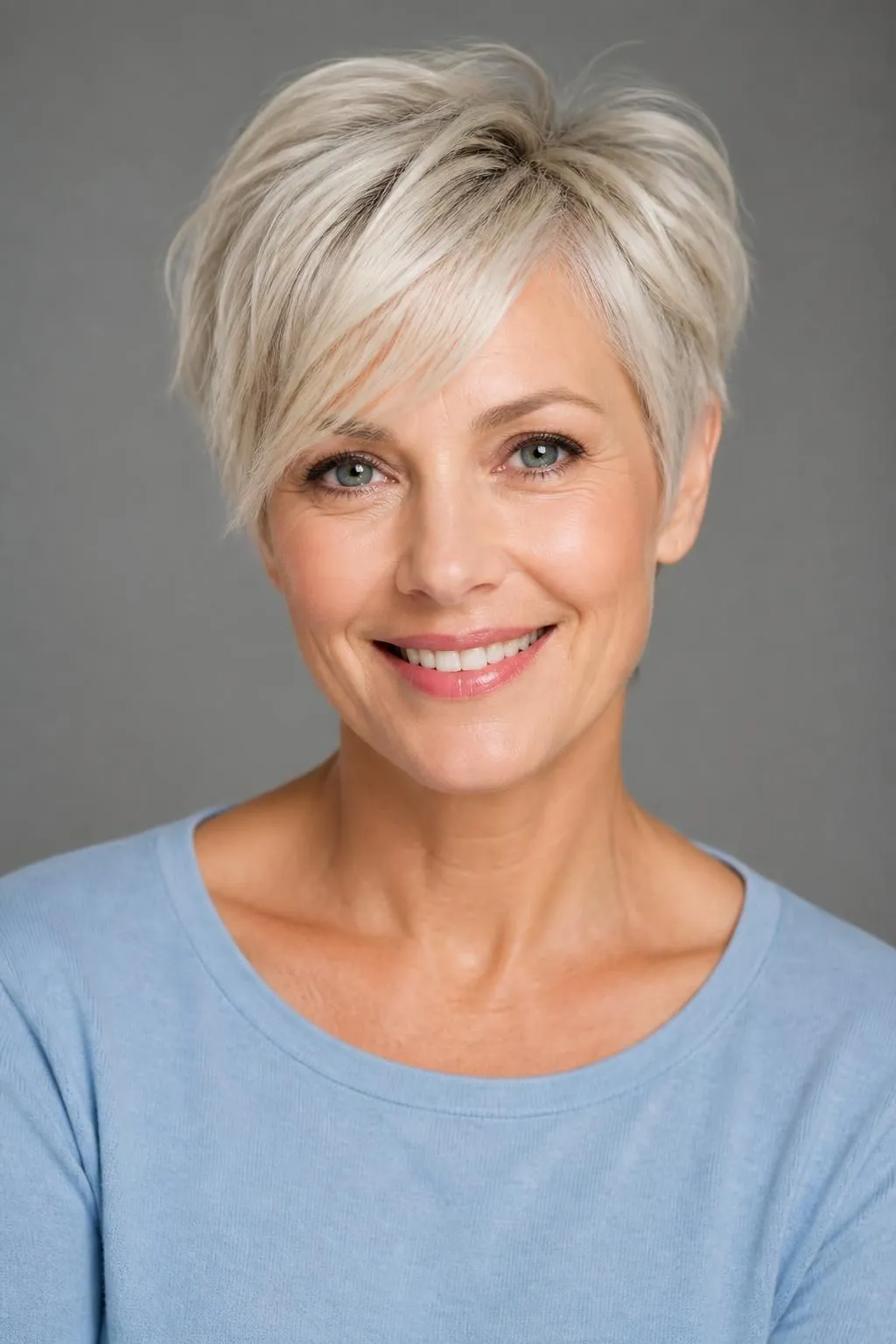 26 Modern Bangs Hairstyles for Women Over 40: Flattering Cuts for Every Face Shape 20 26 Modern Bangs Hairstyles for Women Over 40: Flattering Cuts for Every Face Shape