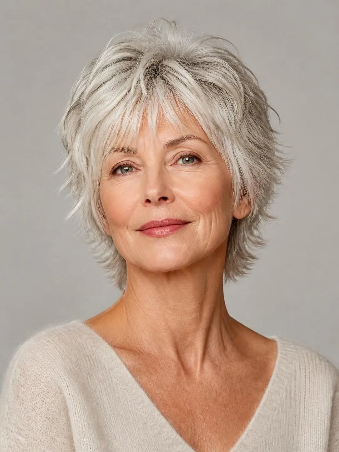 40 Short Shag Haircuts for Women Over 60 That Look Effortless