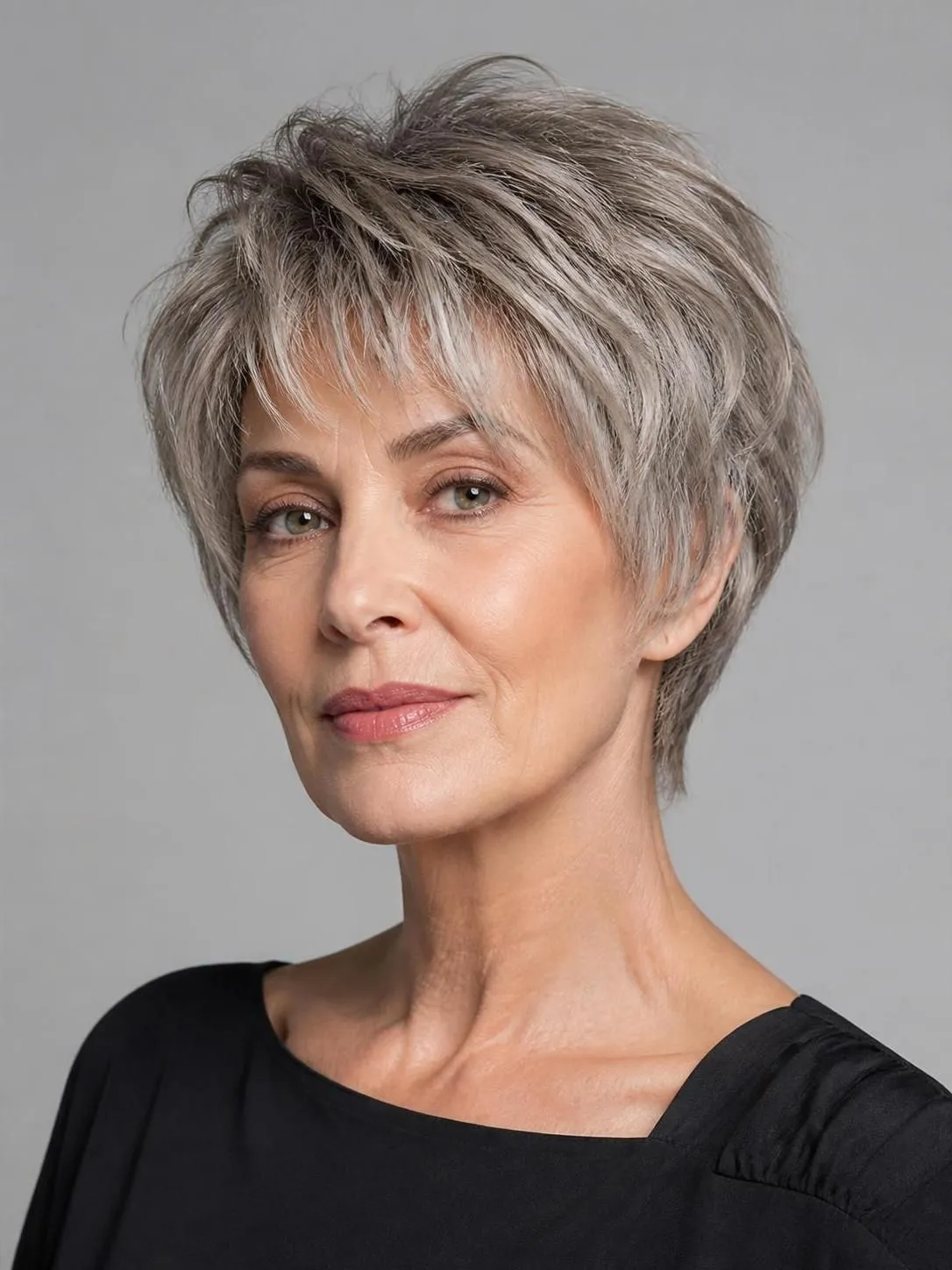 40 Short Shag Haircuts for Women Over 60 That Look Effortless