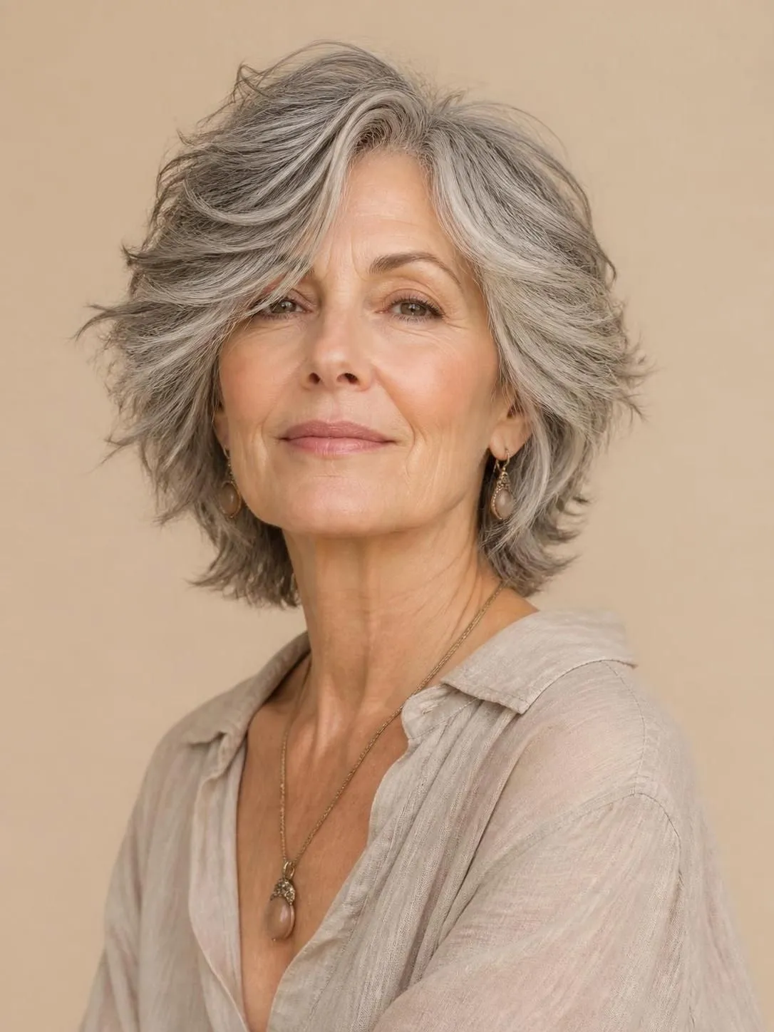 40 Short Shag Haircuts for Women Over 60 That Look Effortless