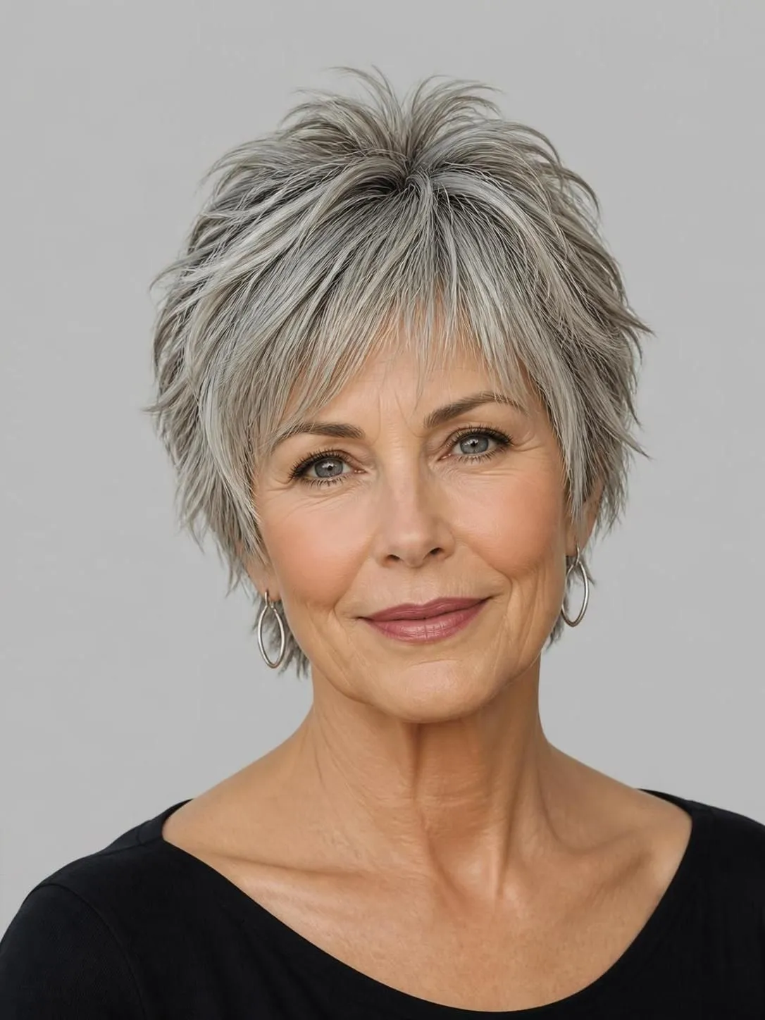 40 Short Shag Haircuts for Women Over 60 That Look Effortless