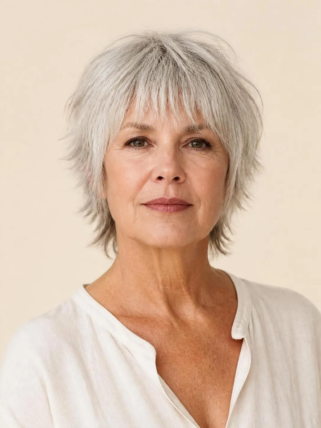 40 Short Shag Haircuts for Women Over 60 That Look Effortless
