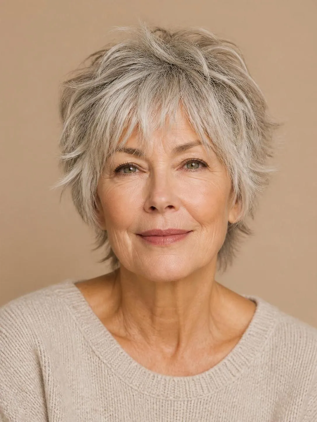 40 Short Shag Haircuts for Women Over 60 That Look Effortless