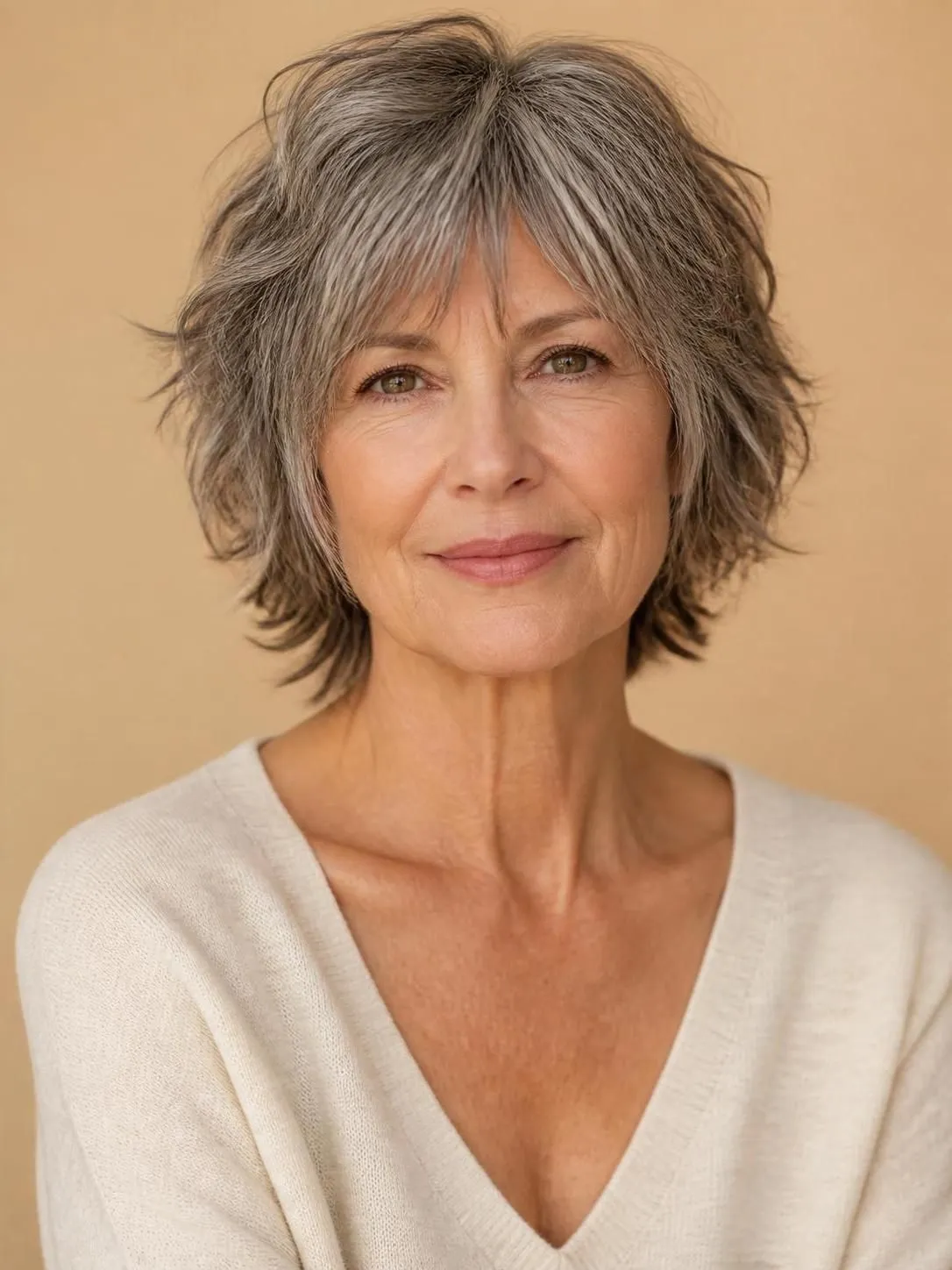 40 Short Shag Haircuts for Women Over 60 That Look Effortless