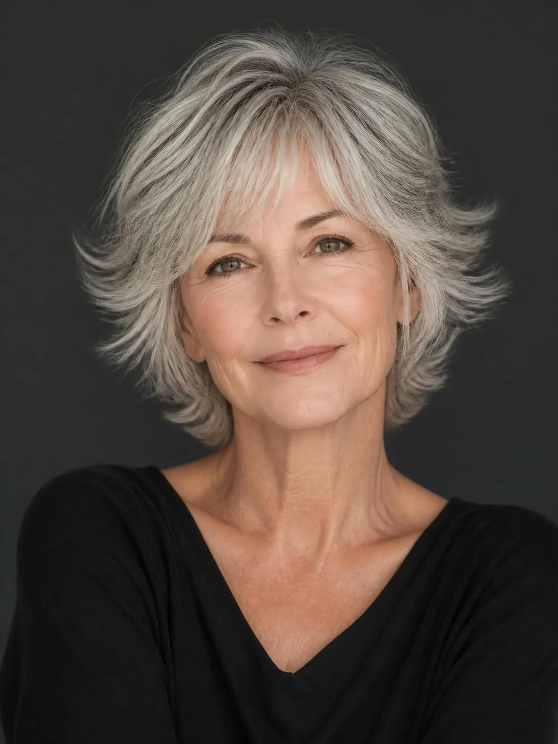 40 Short Shag Haircuts for Women Over 60 That Look Effortless
