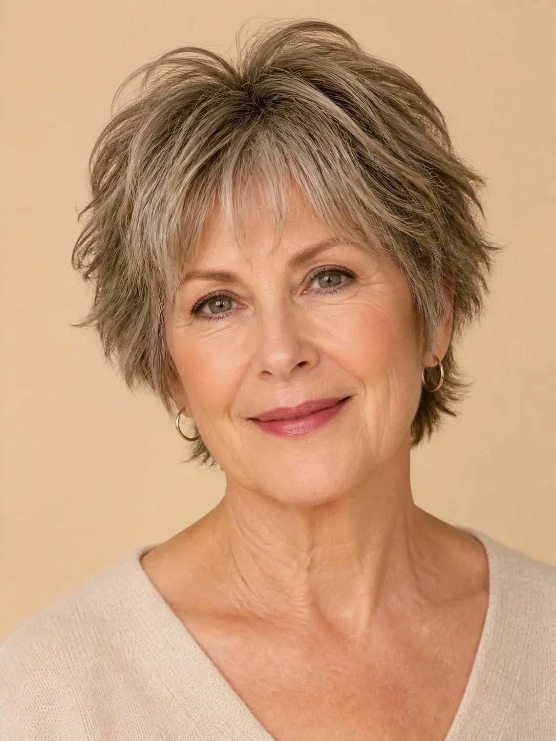 40 Short Shag Haircuts for Women Over 60 That Look Effortless