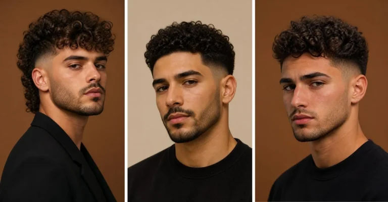 21 Curly Hairstyles for Men With Fade