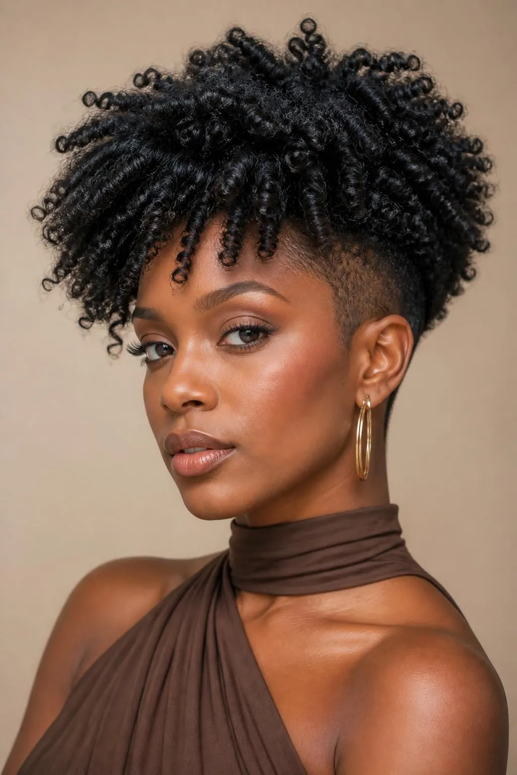 15 Undercut Natural Hair Ideas for Black Women with Type 4 Curls
