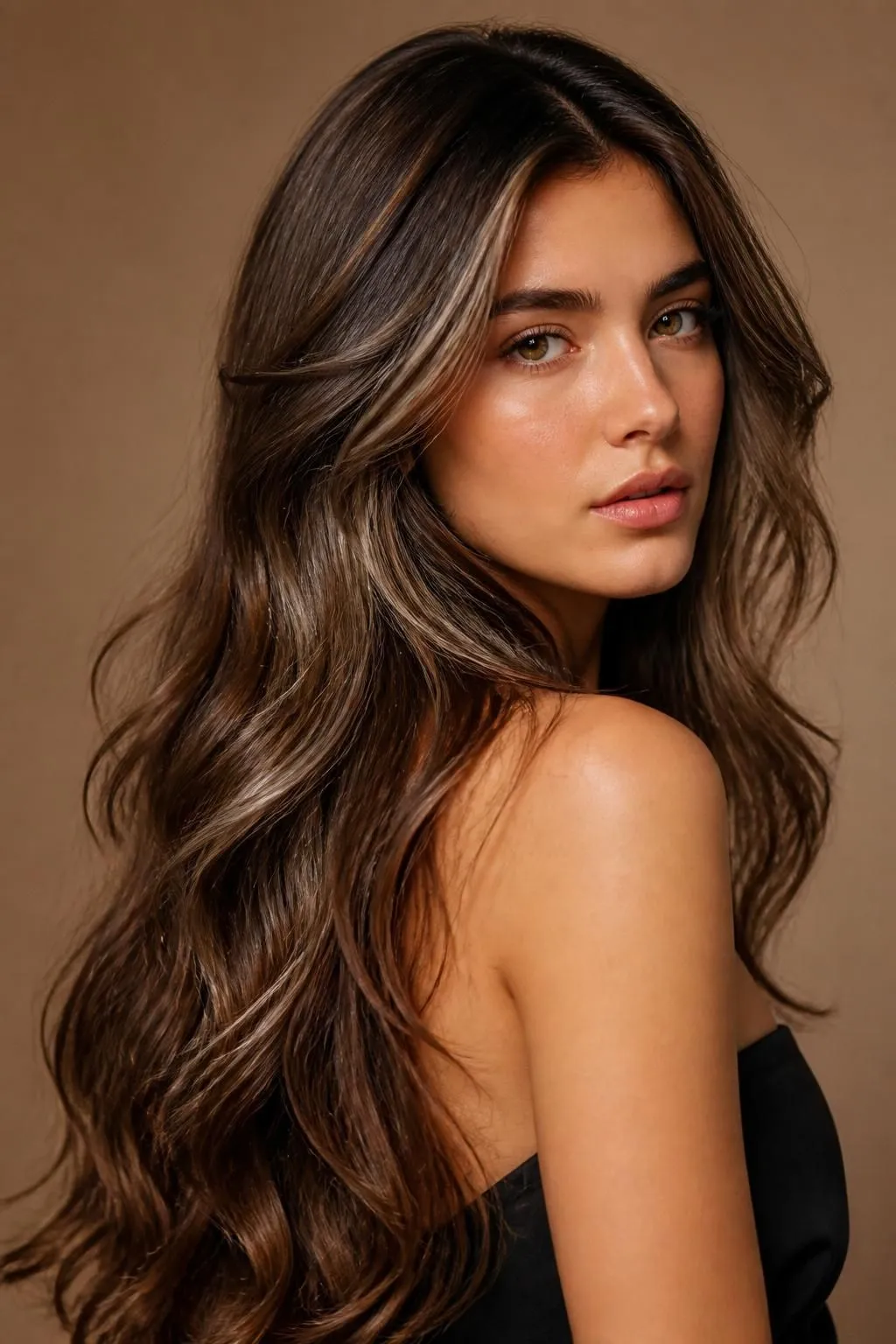 23 Brown Hair with Silver Highlights Ideas 6 23 Brown Hair with Silver Highlights Ideas
