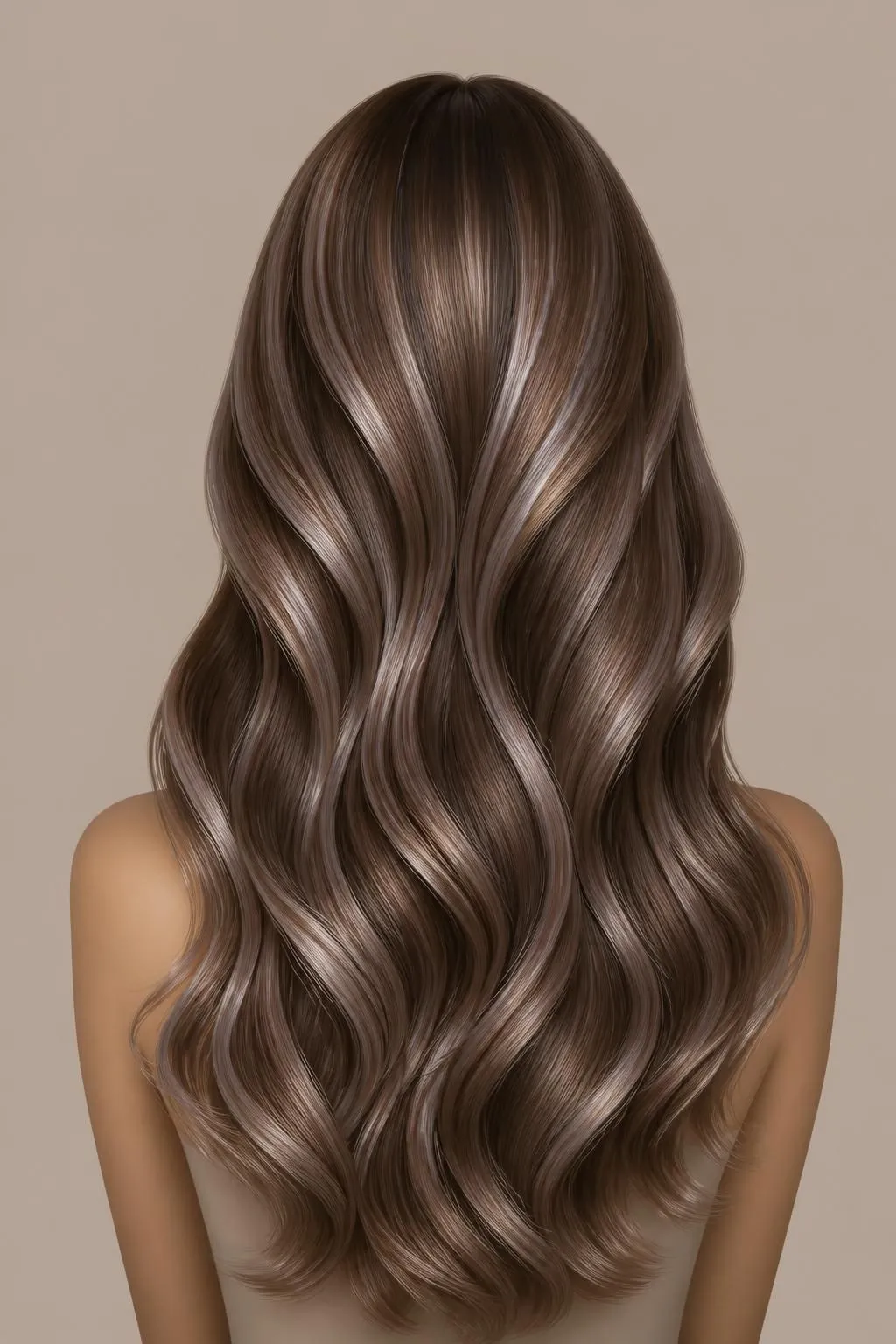 23 Brown Hair with Silver Highlights Ideas 14 23 Brown Hair with Silver Highlights Ideas